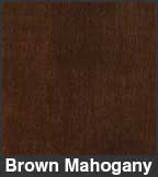 Mahogany Stained Wood
